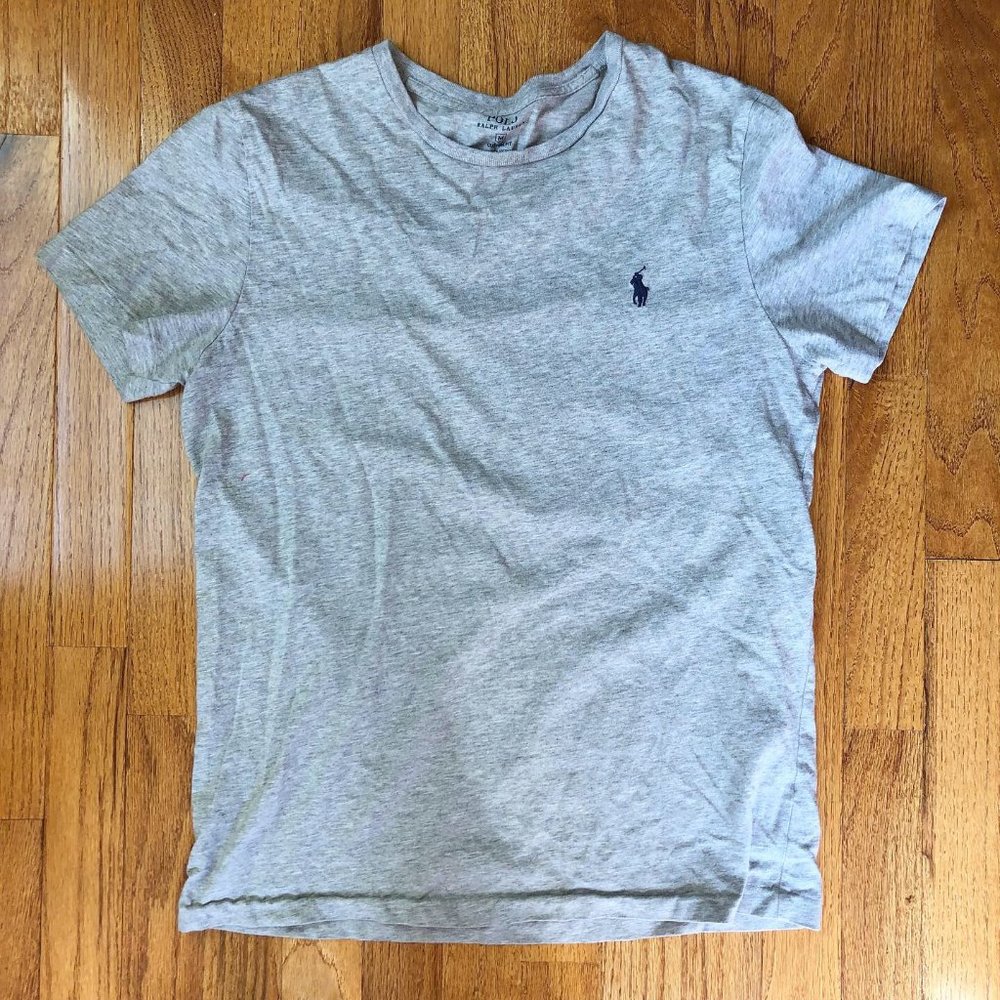 Ralph Lauren Polo Women's Heather Grey Crewneck T